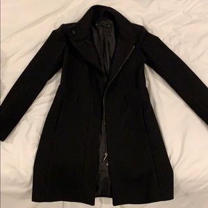 Zara basic wool coat